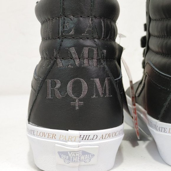 Vans SK8 Hi "Divine Energy" Classic Skate Leather Shoes Women's Size 6 - Picture 5 of 16